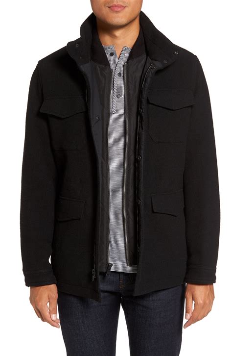 michael kors mens woven field jacket|michael kors jackets for men.